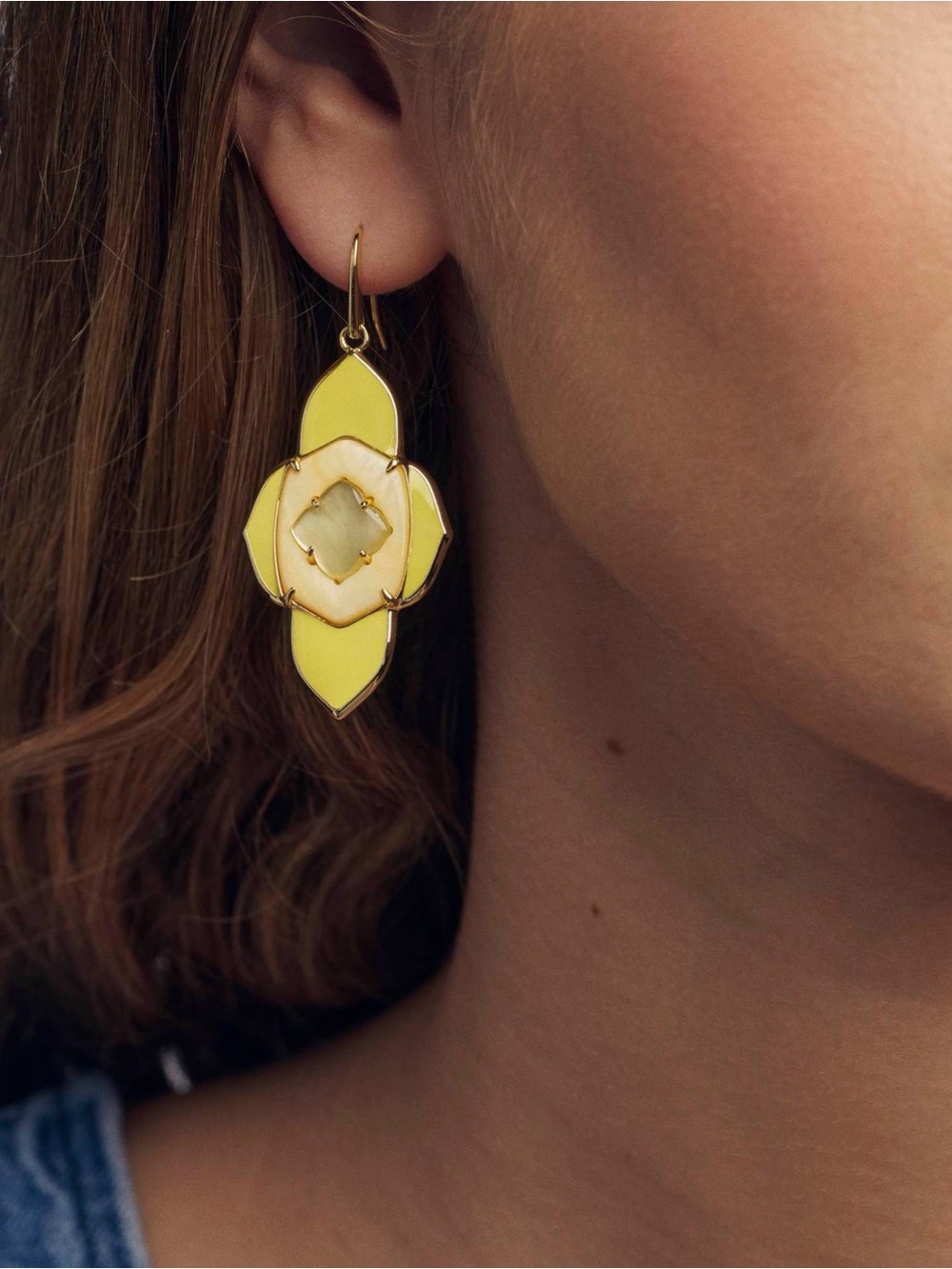 Kendra Scott Abbie Medallion Drop Earrings